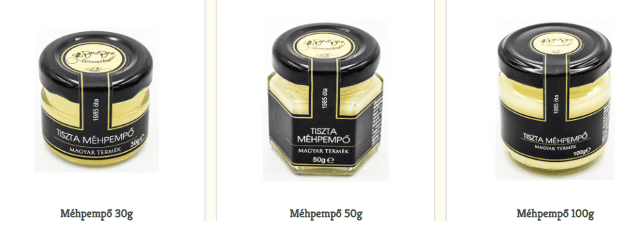 tiszta méhpempő hatása
